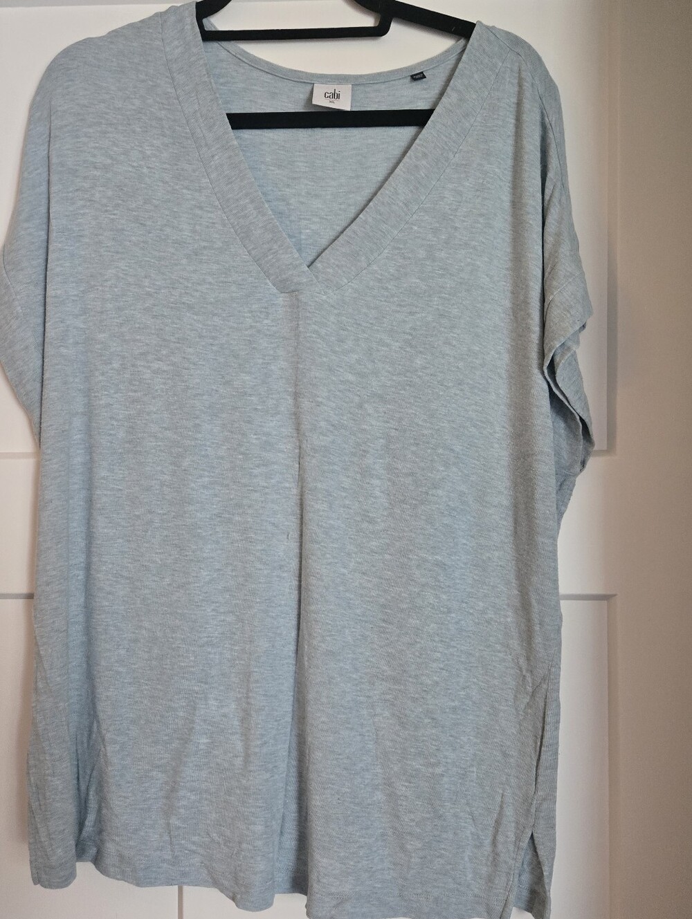 CAbi Light Blue Laid Back Tee